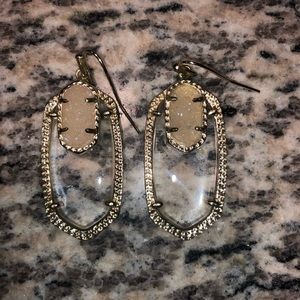 Kendra Scott Emme earnings with drusy accent stone